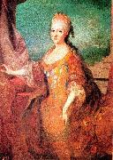 Jean Ranc Portrait of Louise elisabeth d'Orleans oil painting